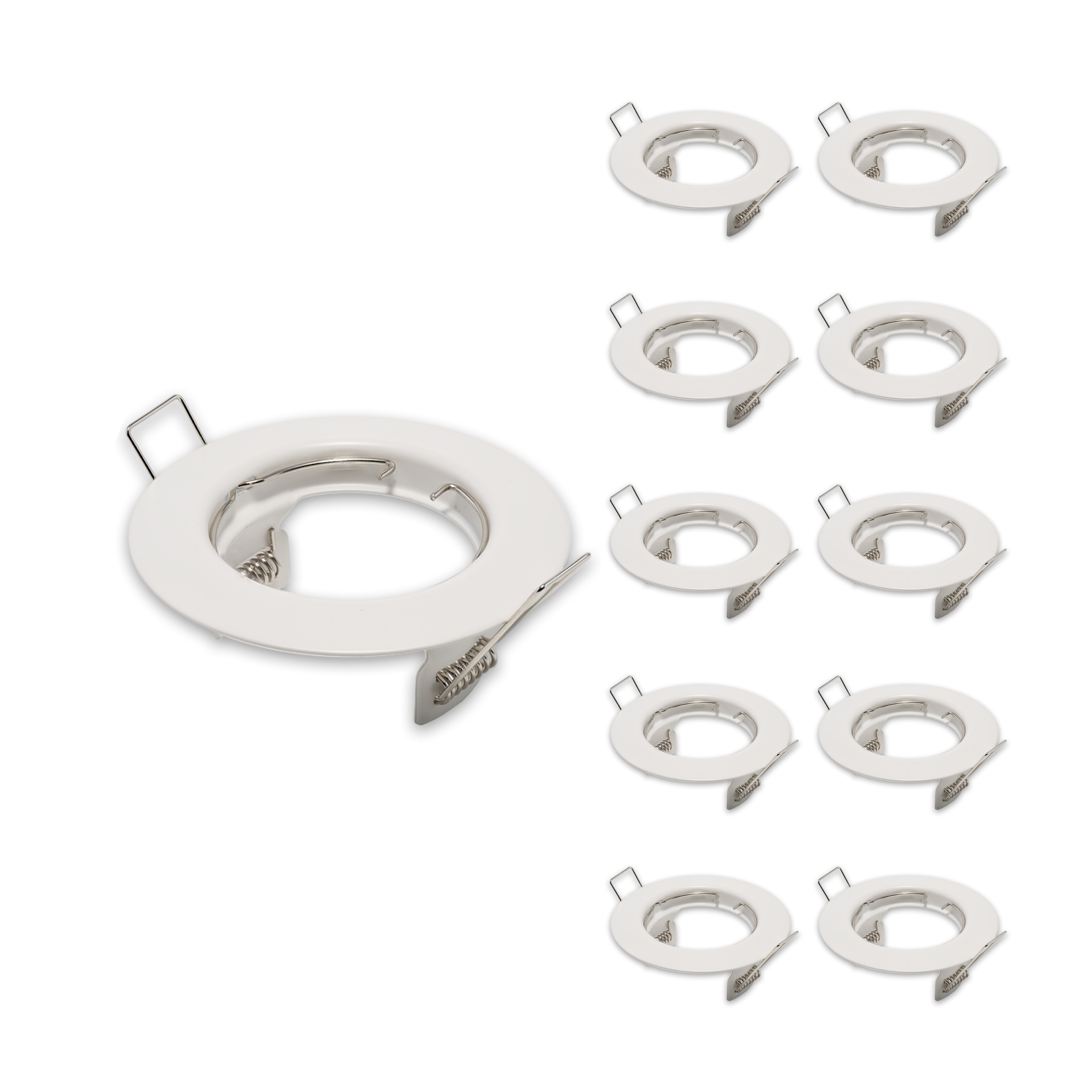 LED-spot armatuur Pocco wit