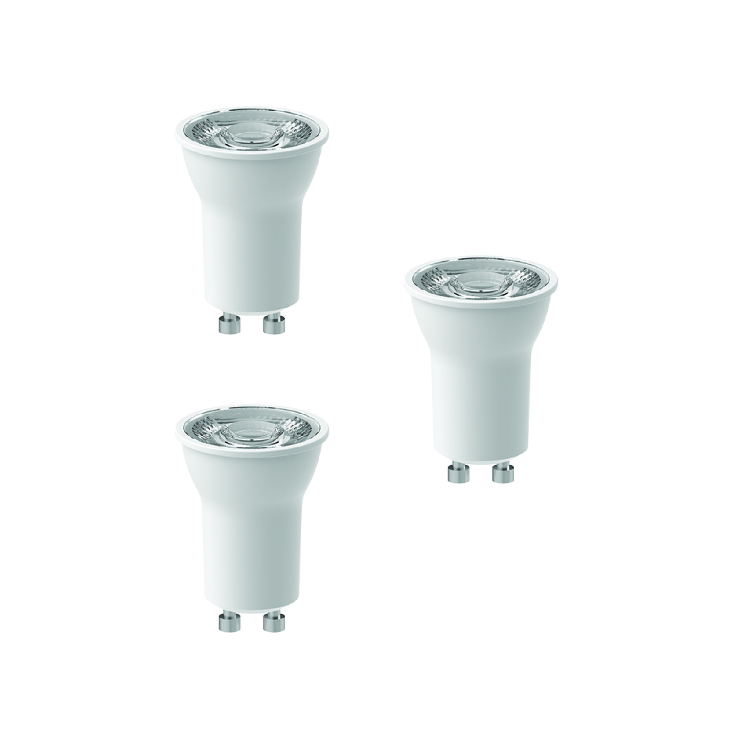3x GU10 PAR11 LED-lamp Lecco 3W 2700K dimbaar