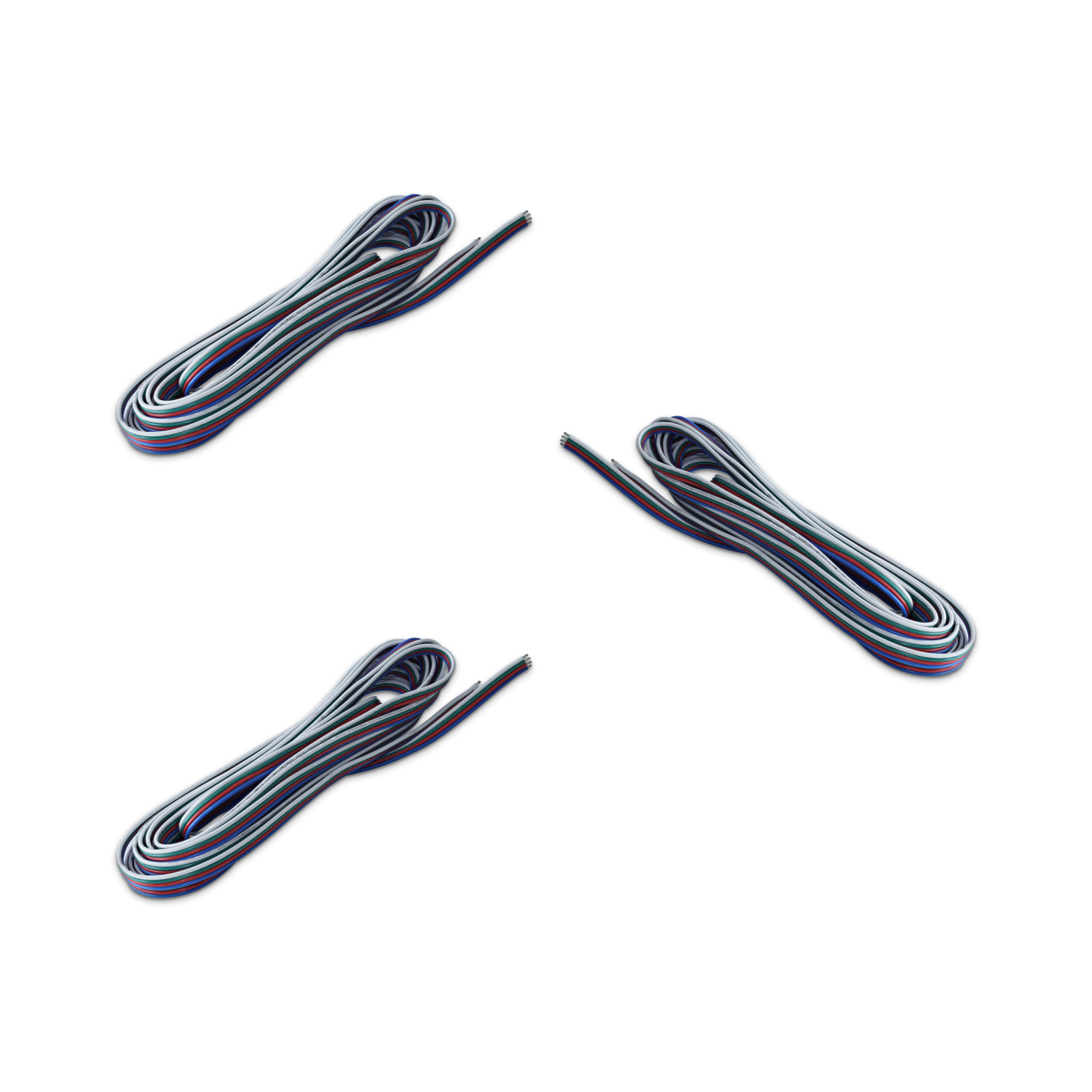 3x Losse kabel RGB 5m