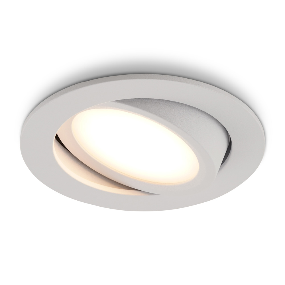 LED-inbouwspot Opaco wit 5W dimbaar IP54 2700K