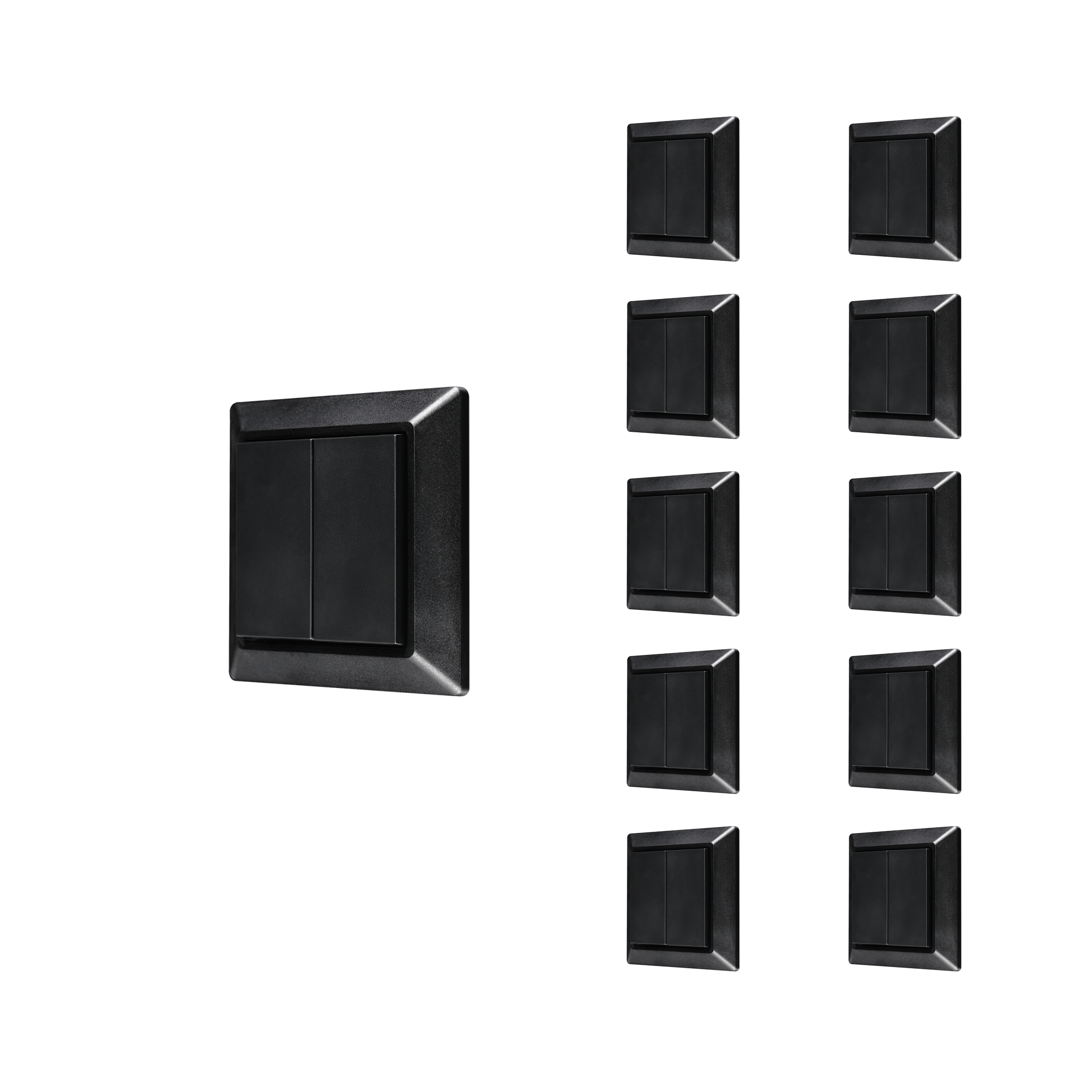 Zigbee Friends of Hue schakelaar dubbel zwart draadloos