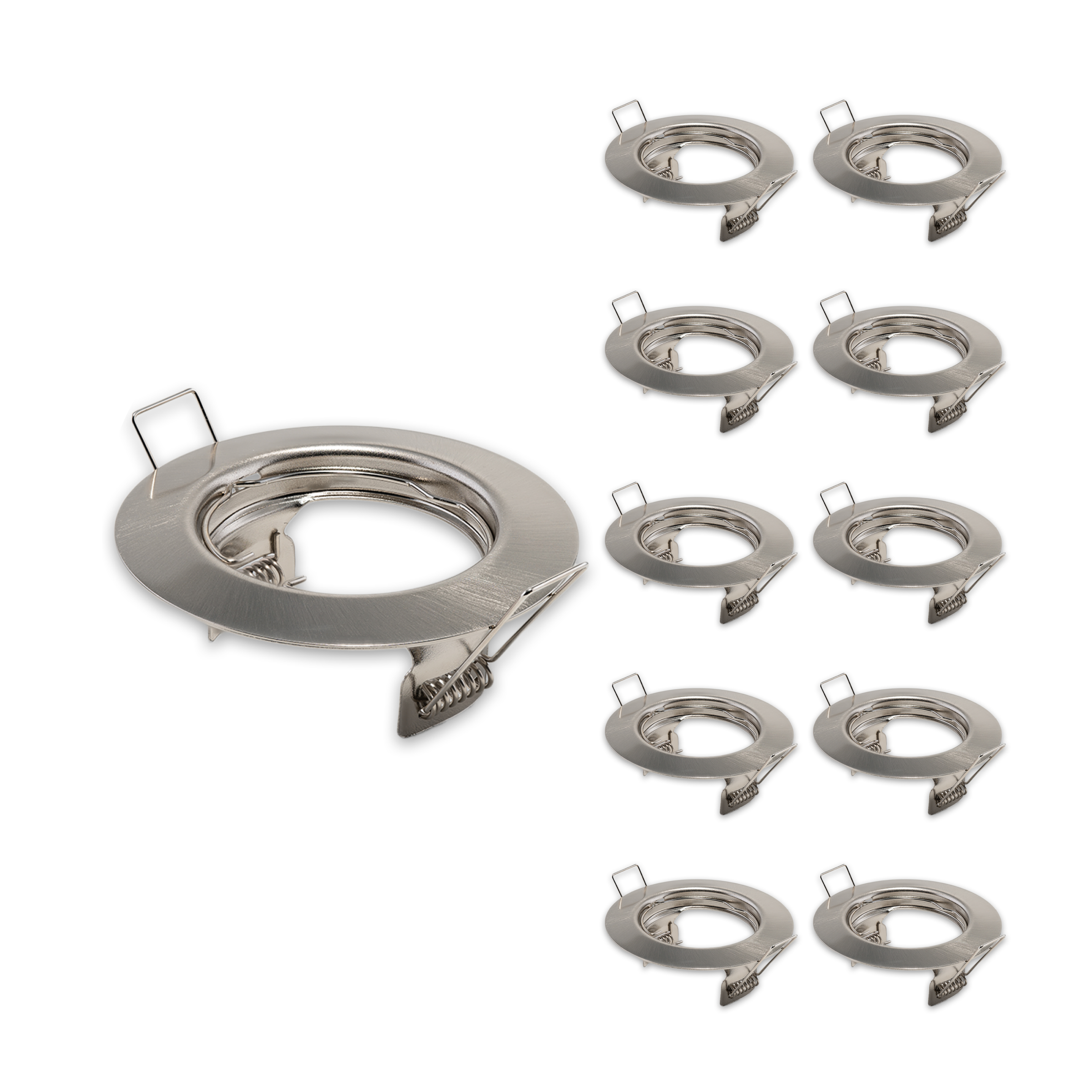 LED-spot armatuur Pocco RVS-look