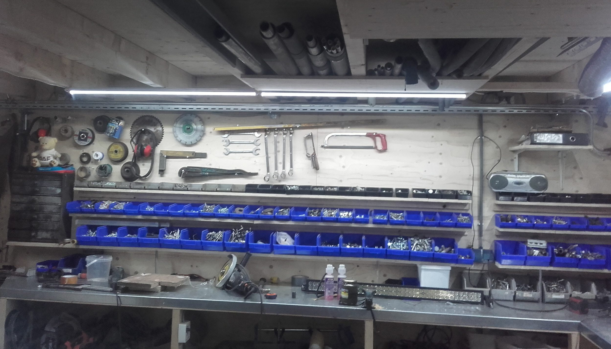 werkbank verlichting