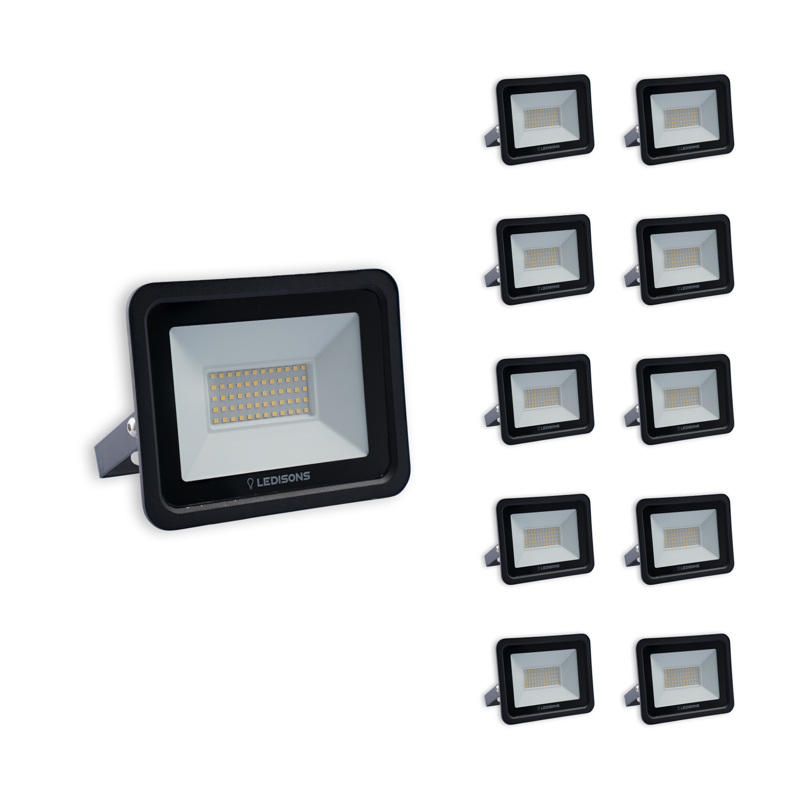 LED-bouwlamp Karvan 30W koud-wit