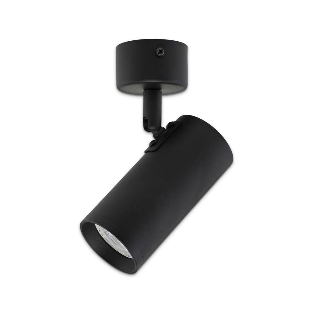 GU10-plafondarmatuur Volta zwart