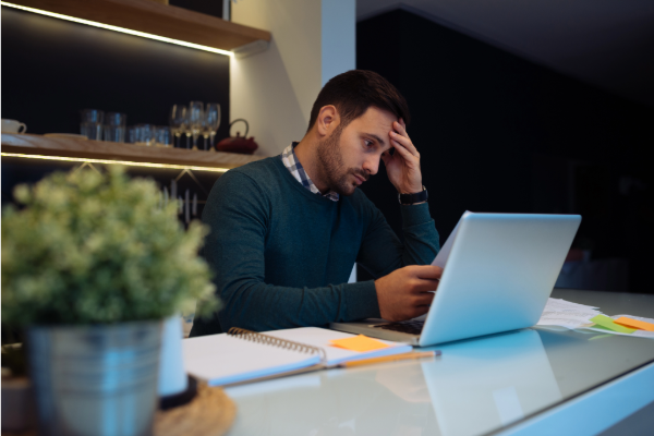 Kop, Persoon, Gezicht, Laptop, Man