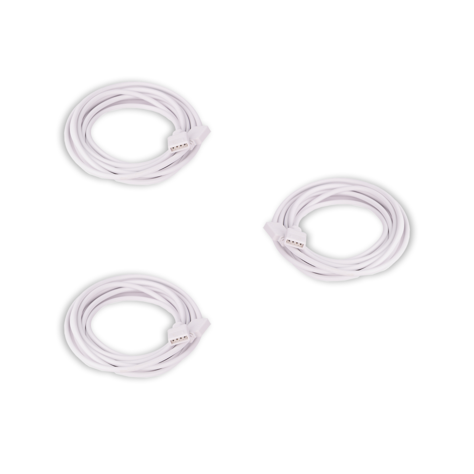 3x RGB LED-strip verlengkabel 3 meter