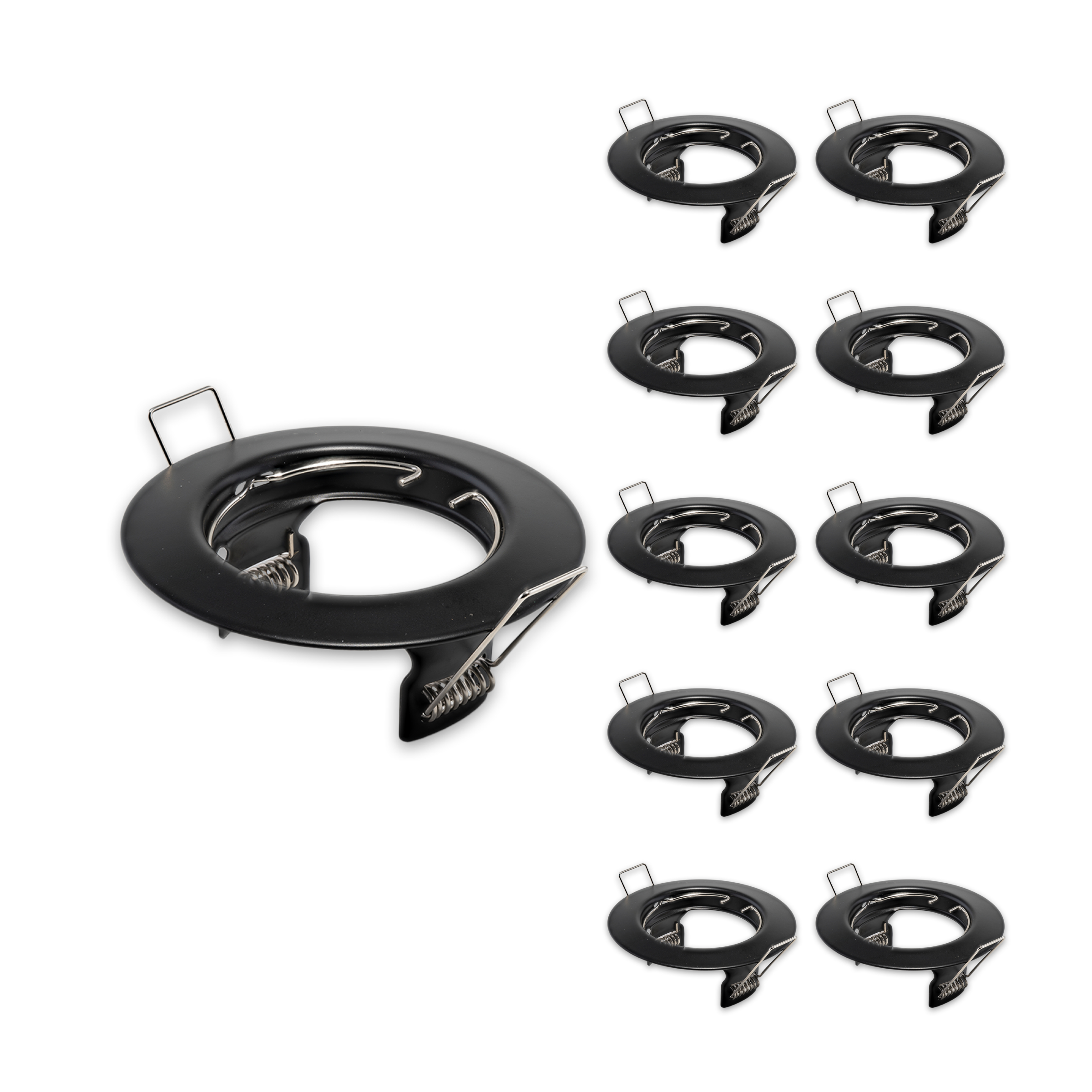 LED-spot armatuur Pocco zwart