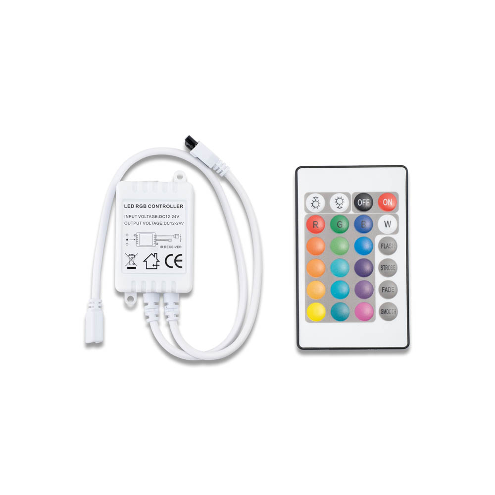 Infrarood RGB LED-strip afstandsbediening