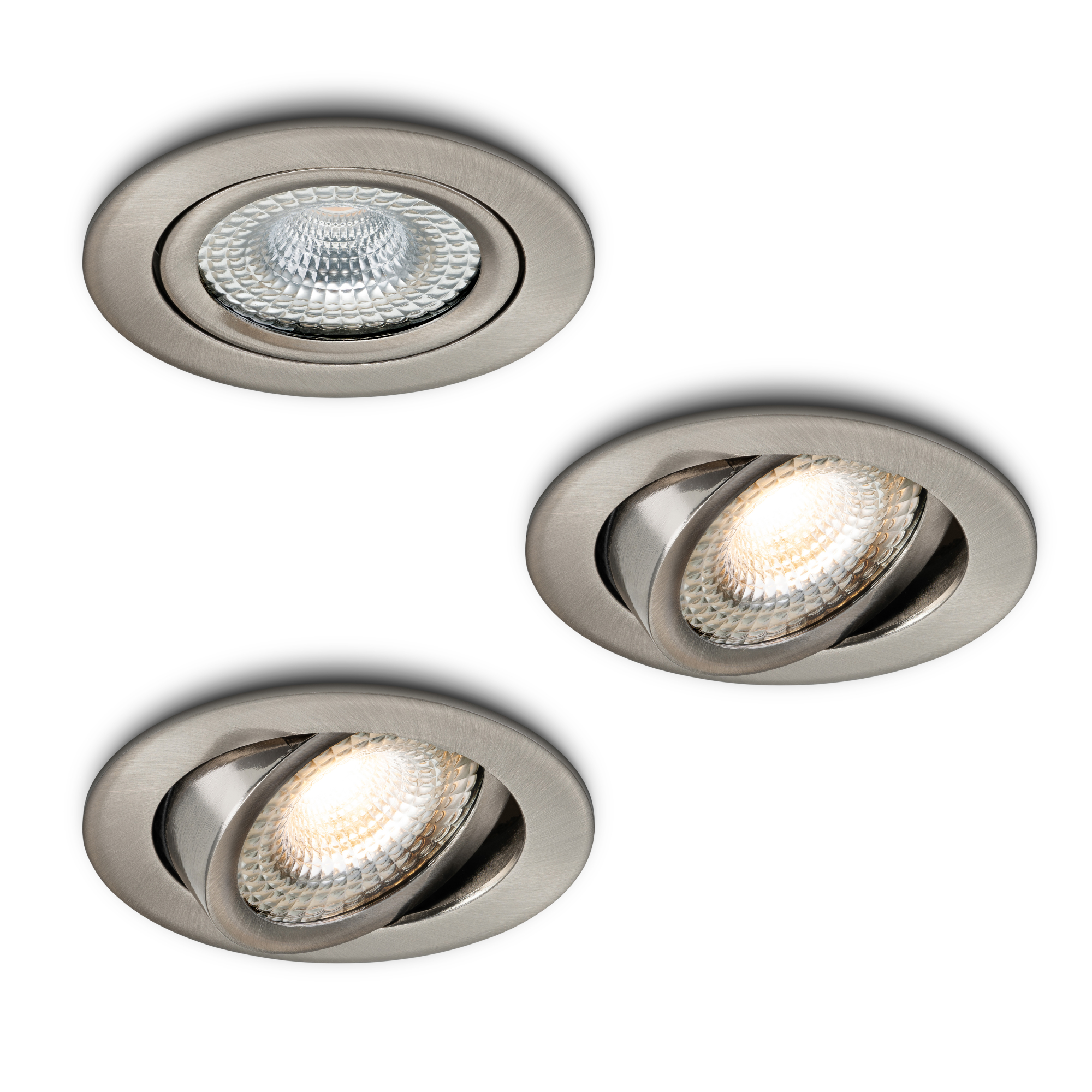 LED-inbouwspot Vivaro RVS 5W interne driver
