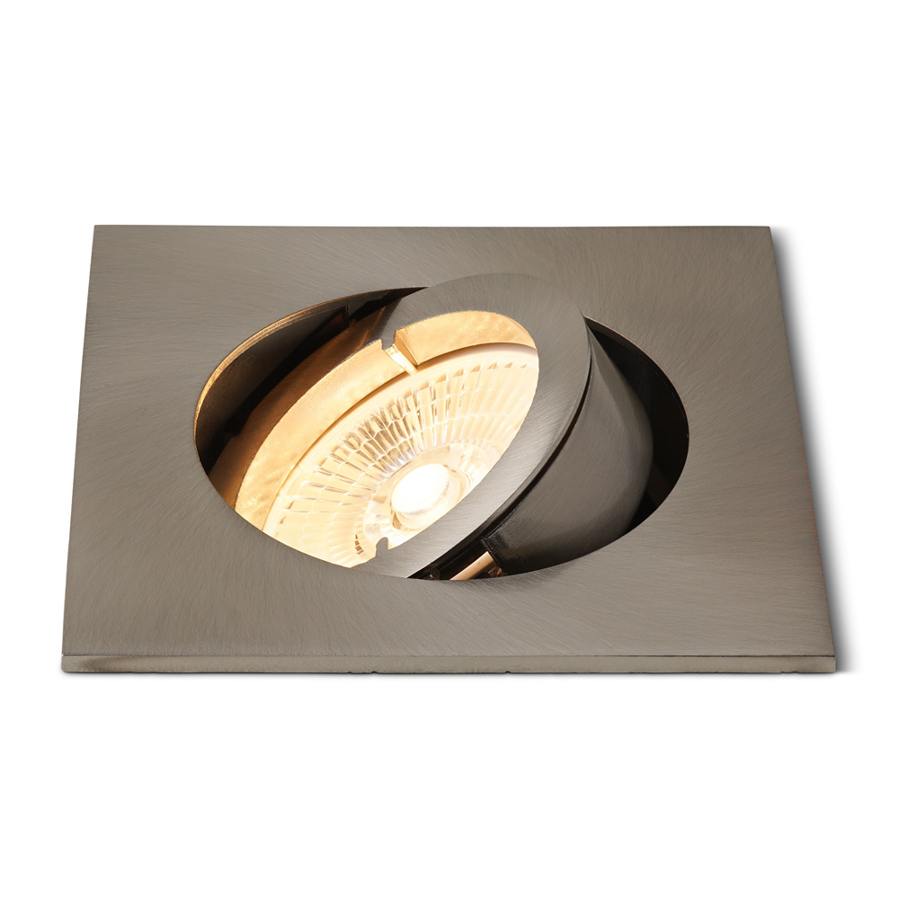 Complete LED-spot Monti/Felice met lage inbouwdiepte