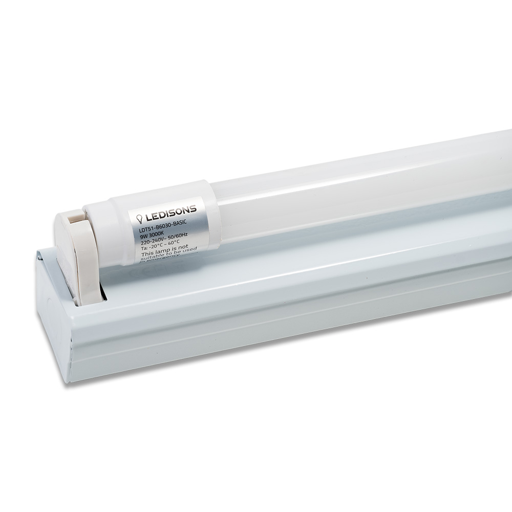 Scotala 60 cm enkel + LED-TL-buis