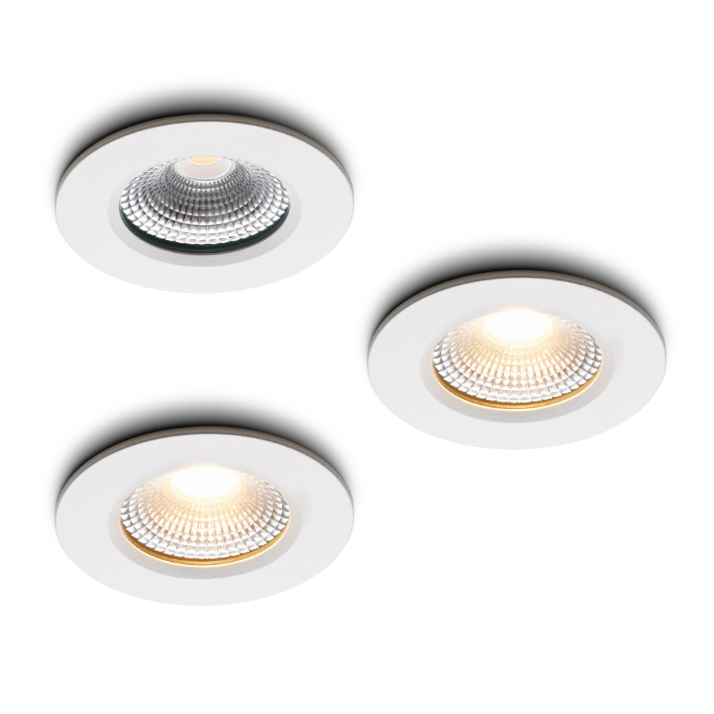 LED-inbouwspot Udis wit dimbaar