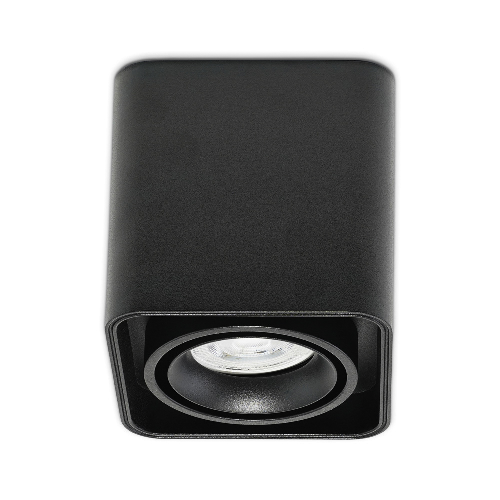 Corsa-ZWA-02.jpg, spotlight, verlichte, vierkante afwerking, inbouwspot, zwart afwerking