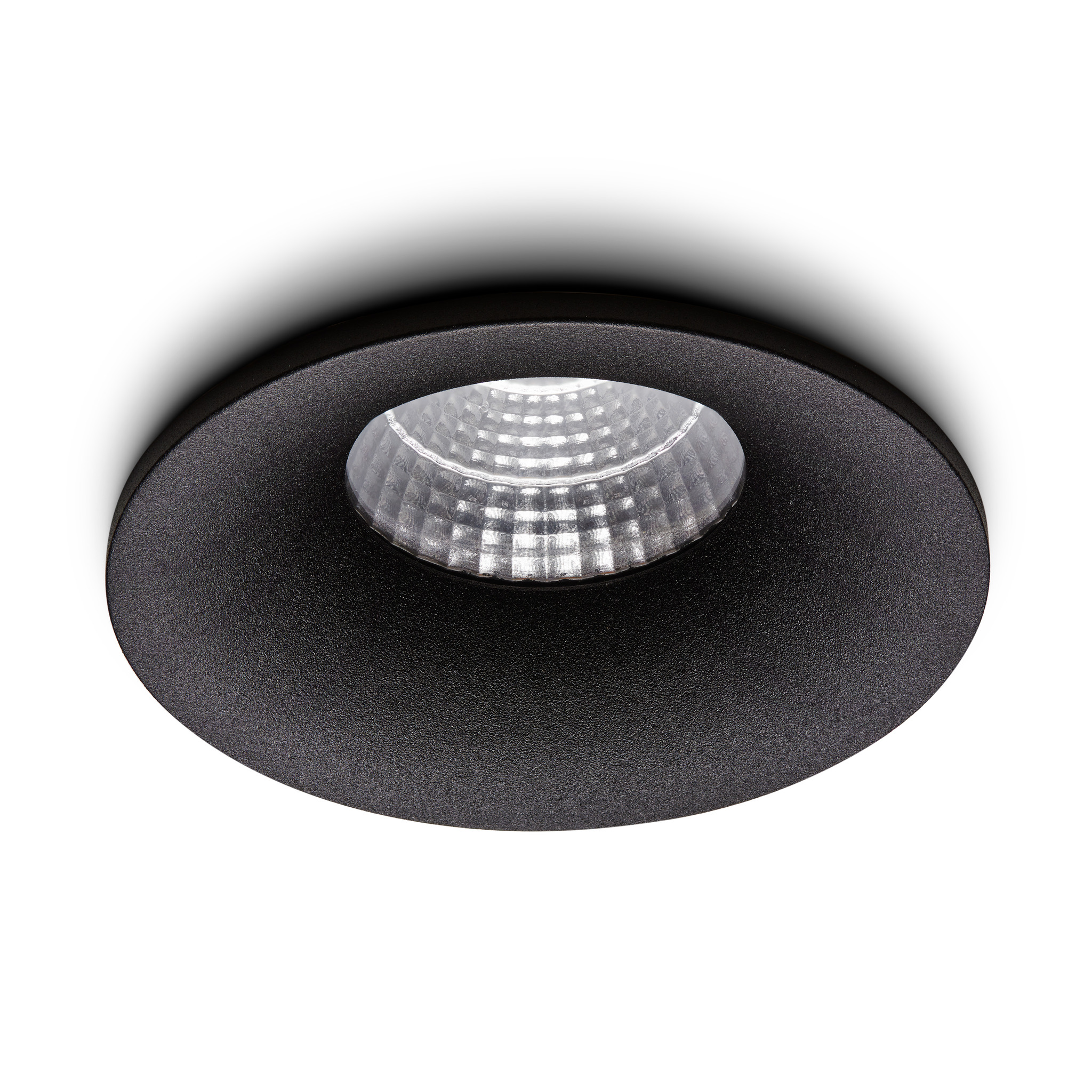 LED-inbouwspot Villa zwart 5W dimbaar IP54