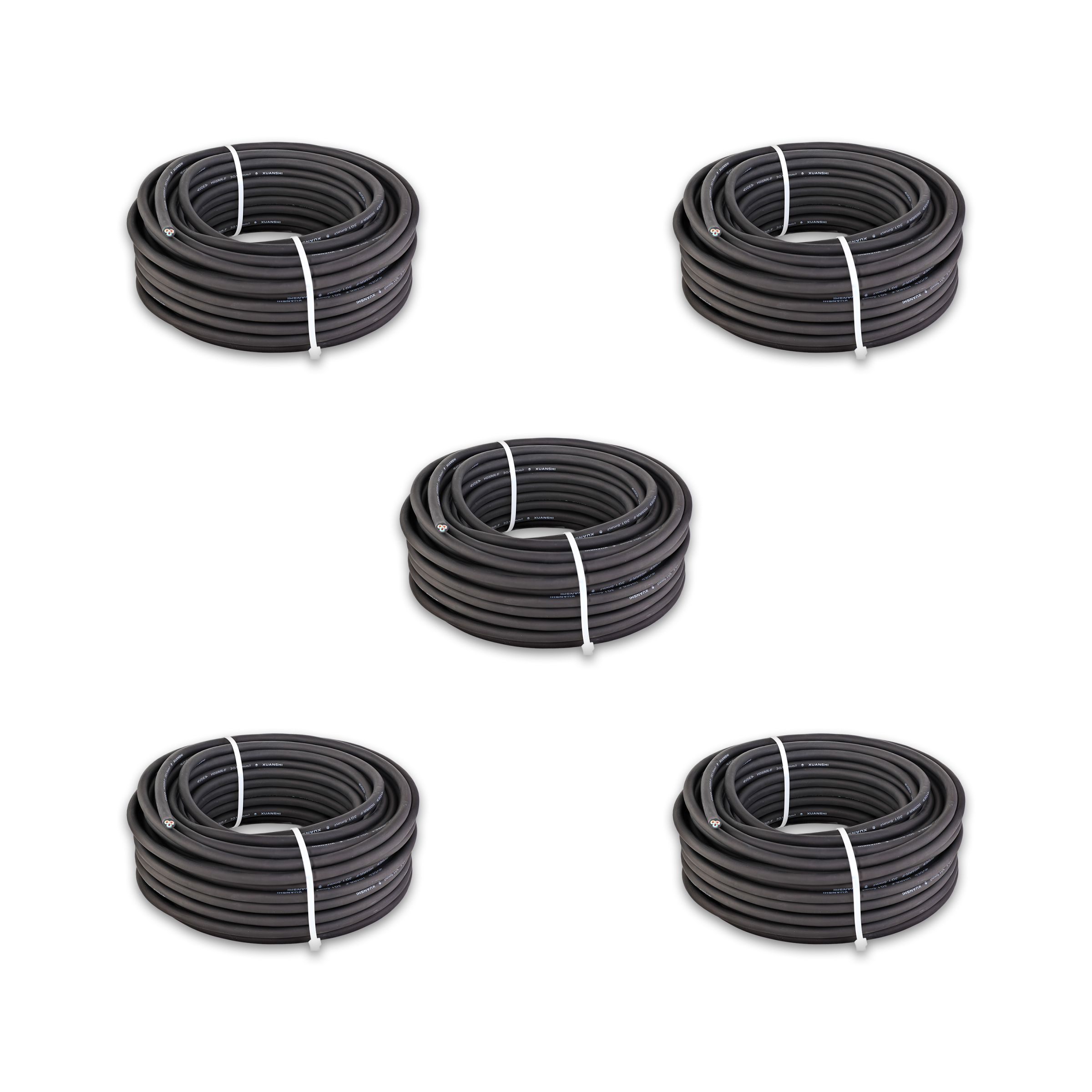 25 m rol installatiekabel Neopreen 3x1.50mm2