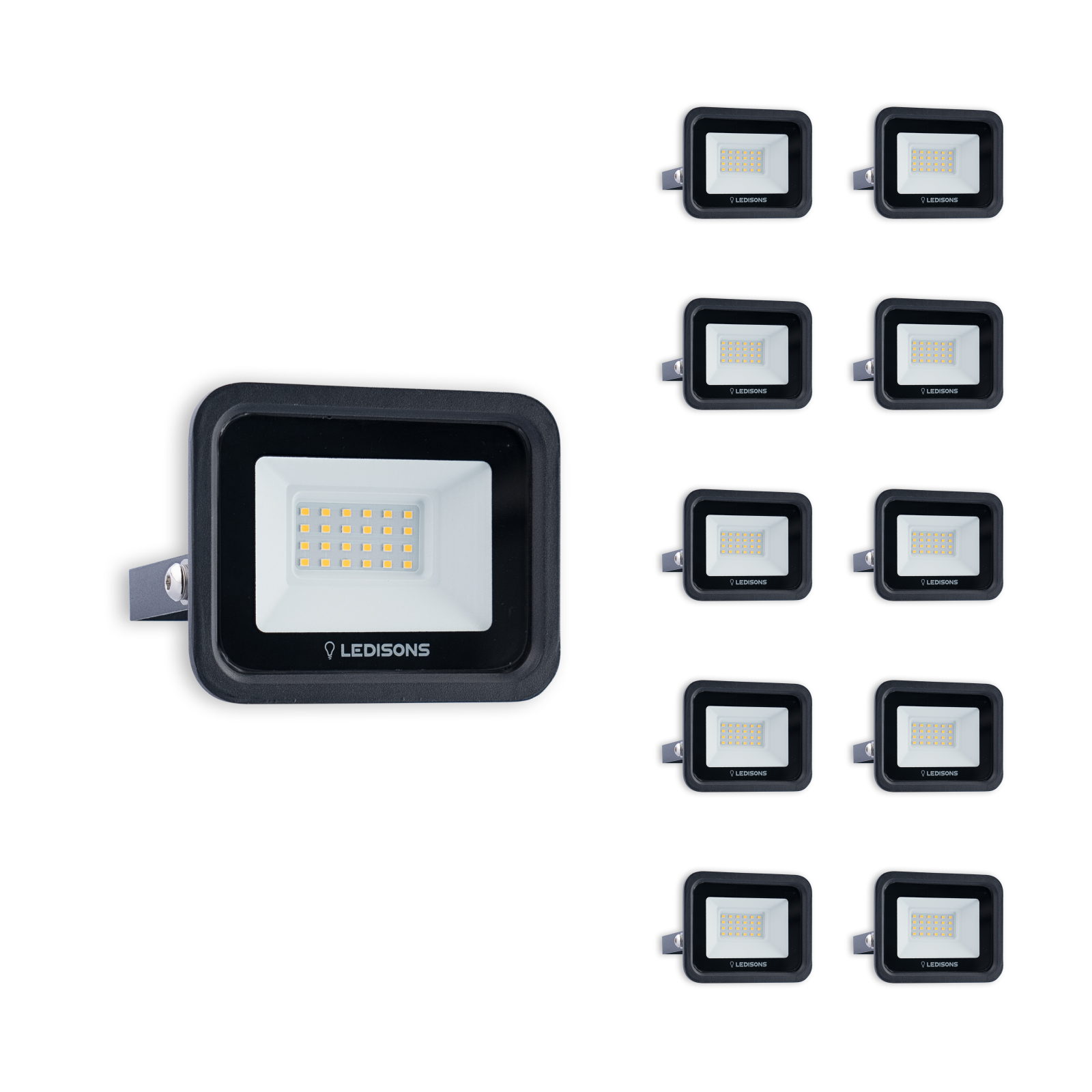 LED-bouwlamp Karvan 20W neutraal-wit