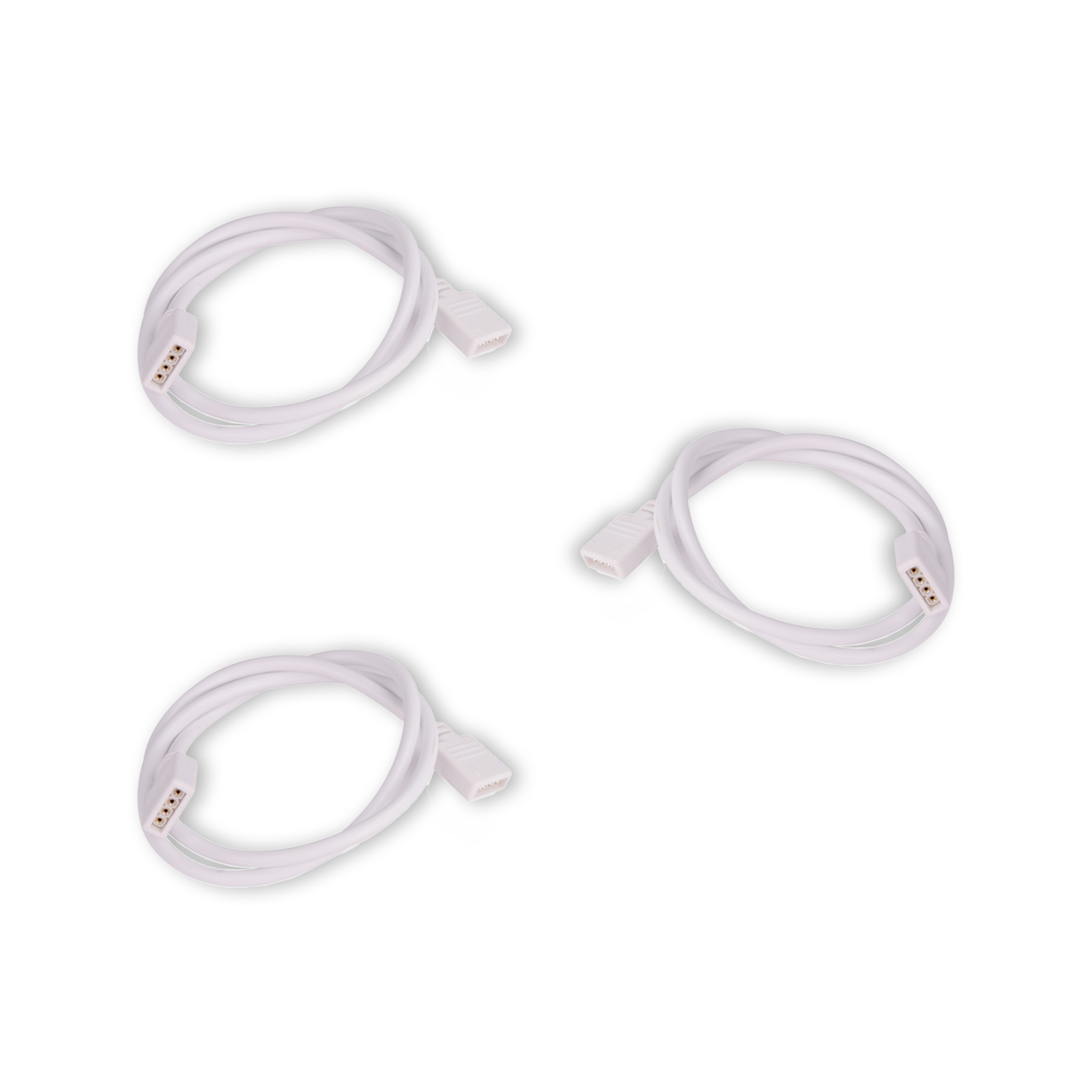 3x RGB LED-strip verlengkabel 50 cm