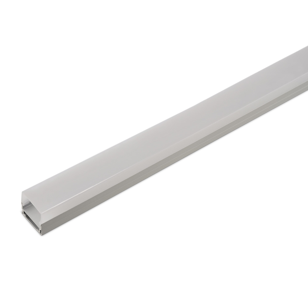LED-strip profiel 1m opbouw Breed Hoog compleet