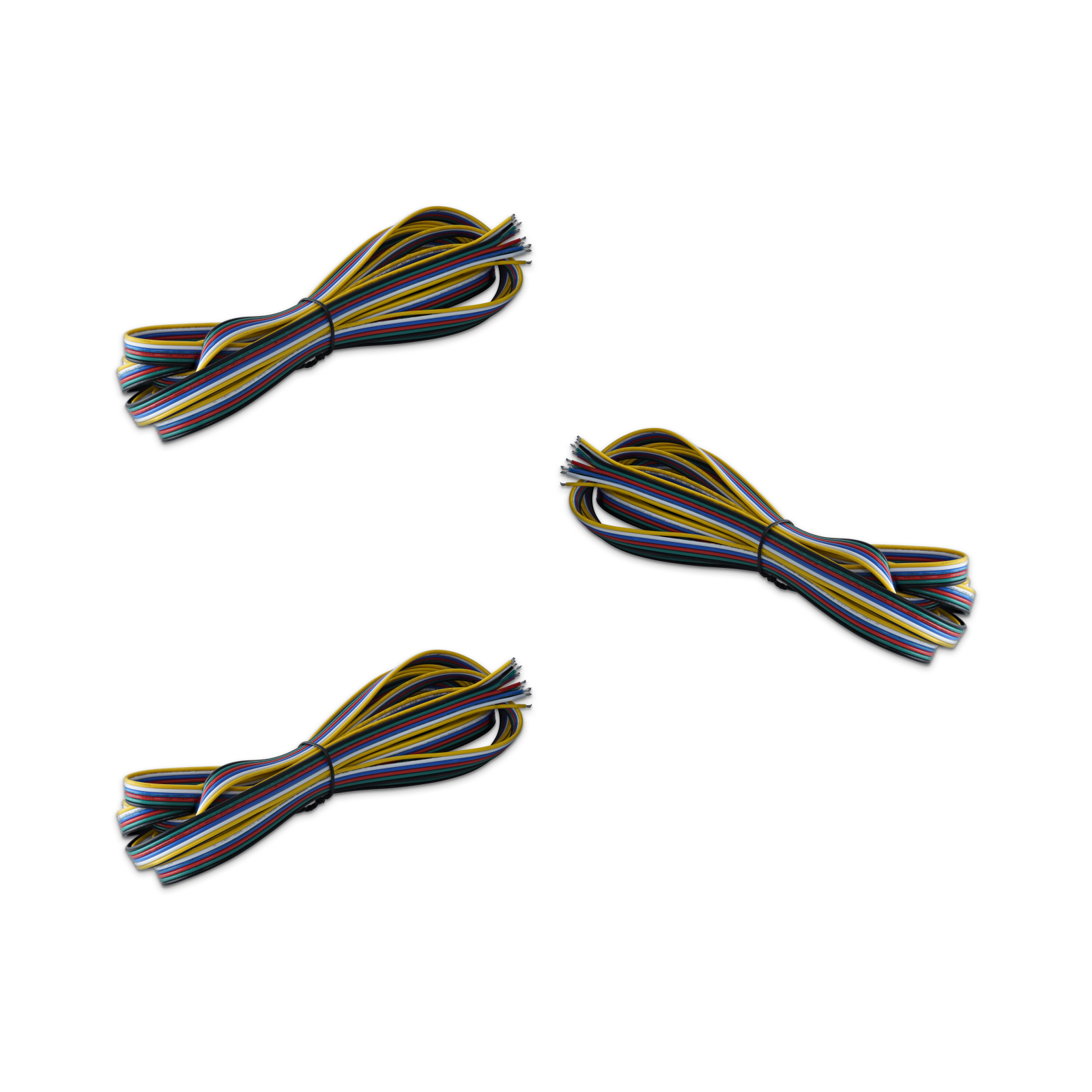 3x Losse kabel RGBWW 5m