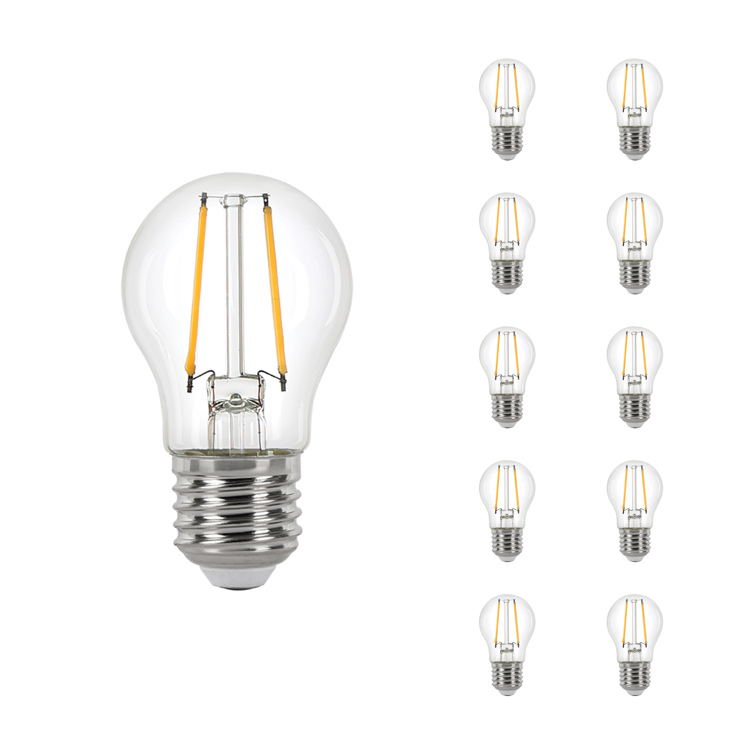 E27 P45 filament LED-kogellamp Cervo 1.8W 2700K