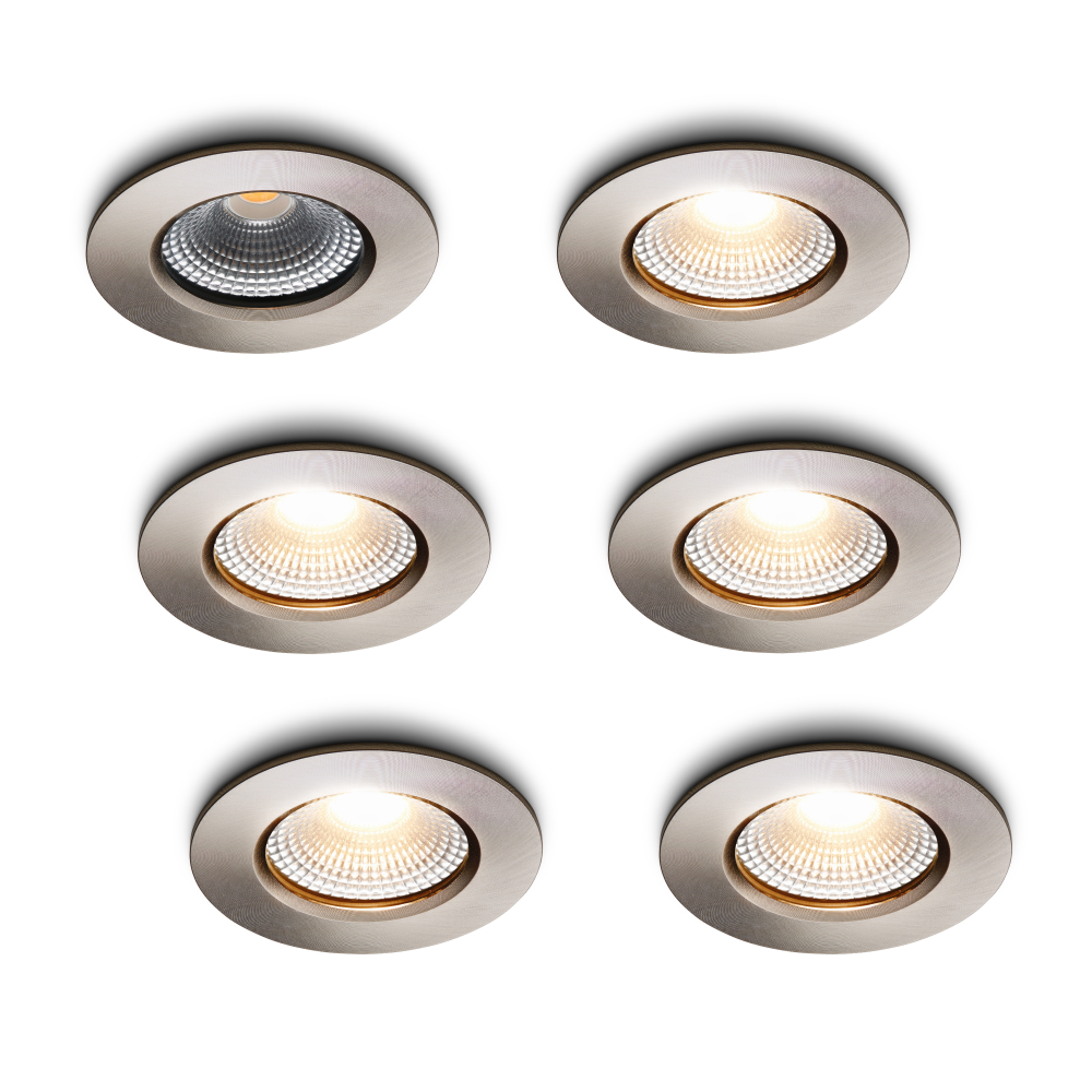 LED-inbouwspot Udis RVS dimbaar