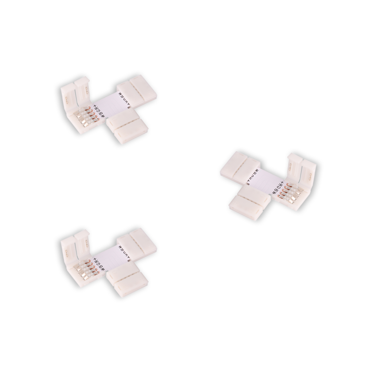 3x RGBW LED-strip T stuk soldeervrij