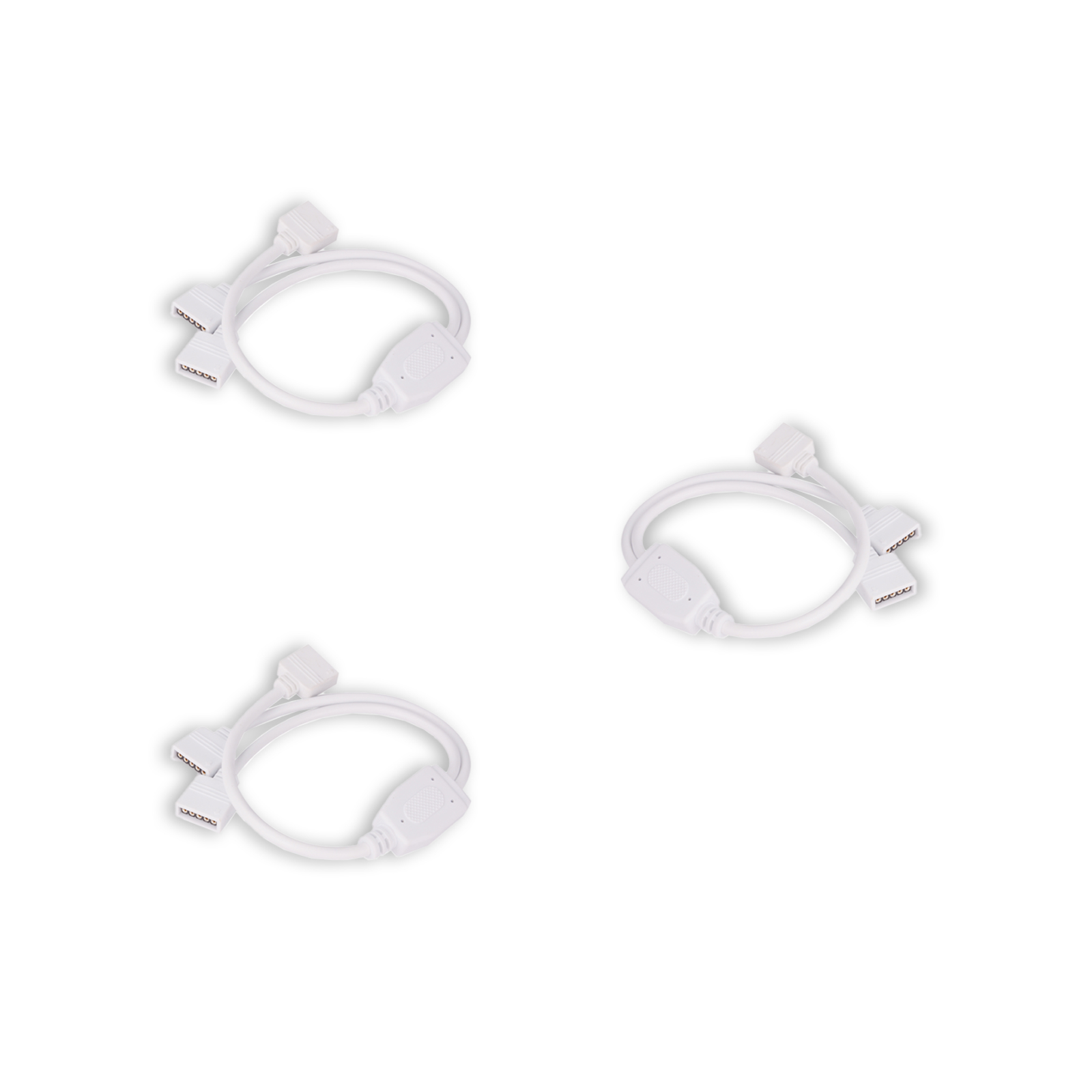 3x RGBW LED-strip splitter 30 cm soldeervrij