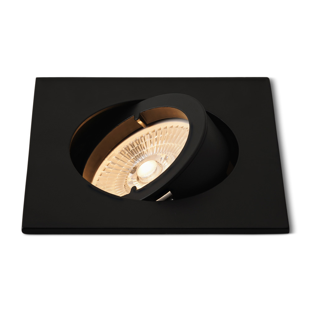 Complete LED-spot Monti/Felice met lage inbouwdiepte