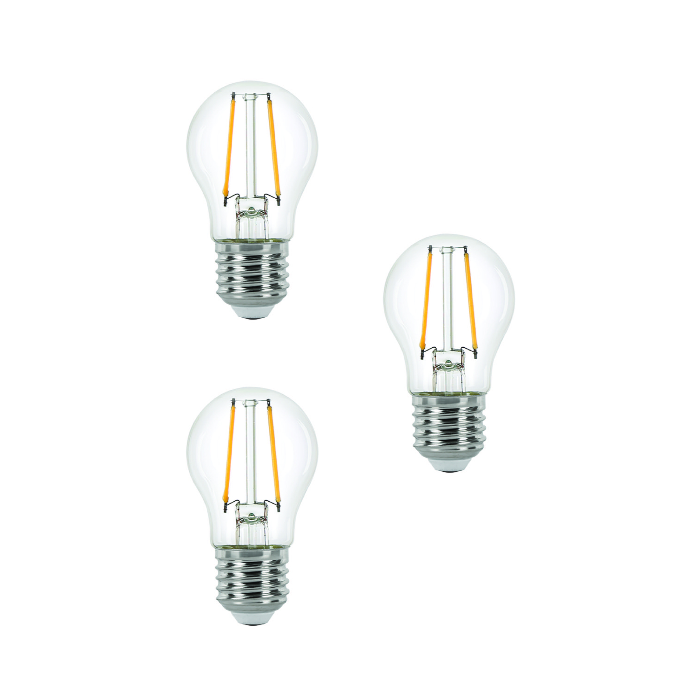LDF69-272-27N_3-Stuks.jpg, gloeilamp, LED filament, fitting E27, transparant glas, set van 3 lampen