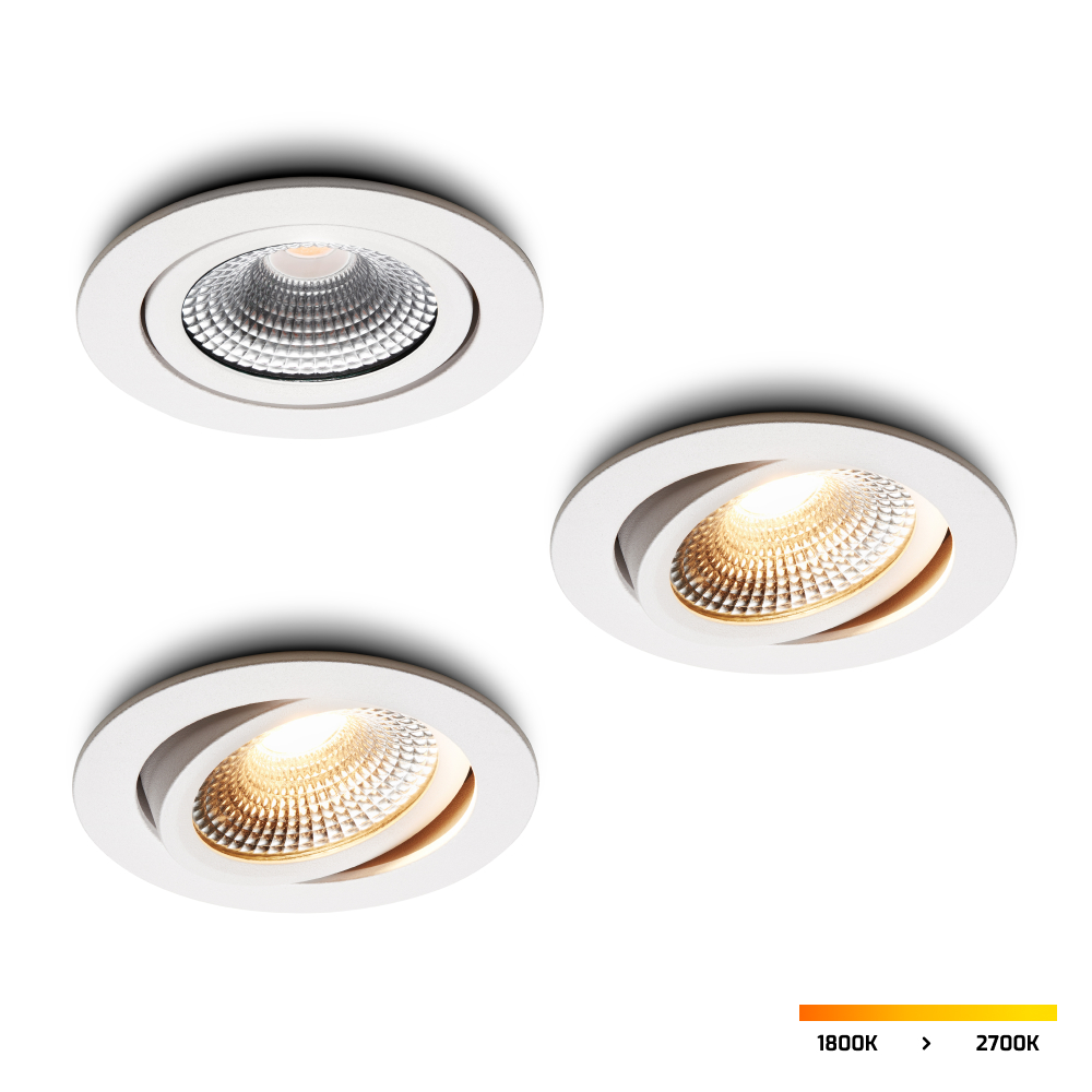 LED-inbouwspot Vivaro wit 5W dimbaar