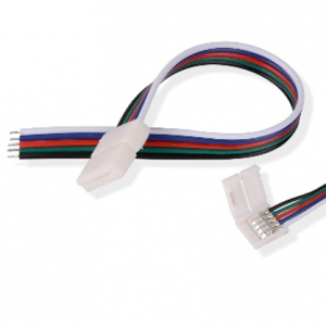 RGBW aansluitstuk met kabel 15 cm soldeervrij