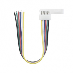 RGBWW aansluitstuk met kabel 15 cm soldeervrij
