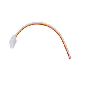 Dual White aansluitstuk met kabel 15 cm soldeervrij