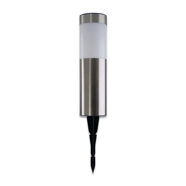 Solar LED-priklamp Canoni RVS