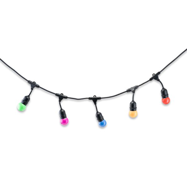 LED-prikkabel meerkleurig 10 meter