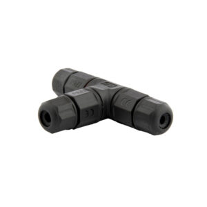 Waterdichte IP68 T-connector 2 en 3-aderig