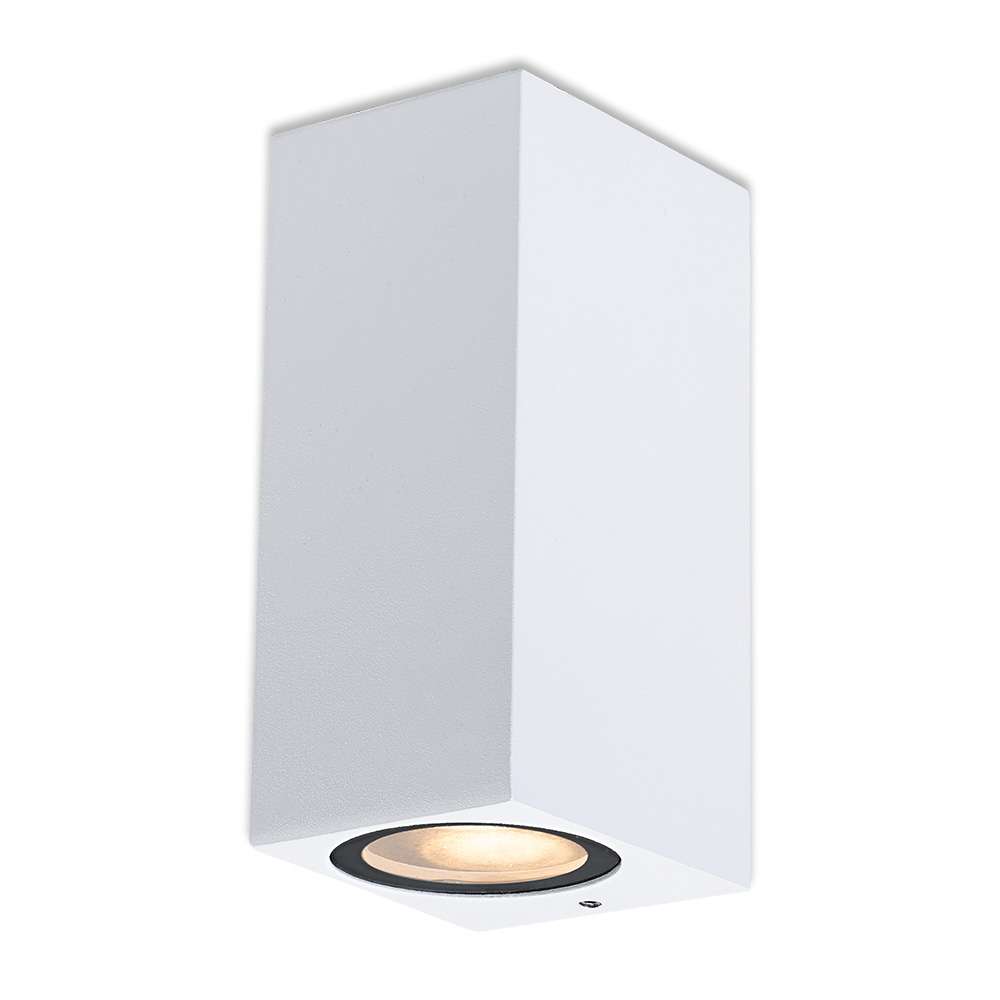 LED-wandlamp Lido wit GU10 Up-Down