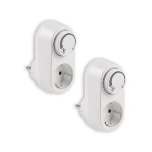 2x LED-Stekkerdimmer 3-24 Watt