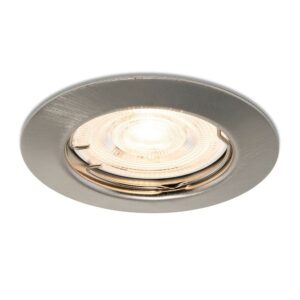 Complete LED-spot Pocco RVS GU10 dimbaar 4.2 Watt