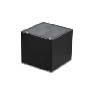 Solar LED-wandlamp Venere Up-Down zwart