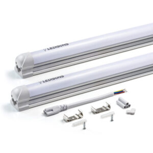 Set LED-tl-armatuur t8 Linear Basic 60 cm koud-wit