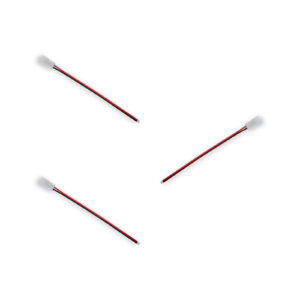 3x Aansluitstuk met kabel 15 cm soldeervrij