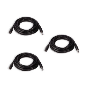 3x Adapter verlengkabel 1 meter