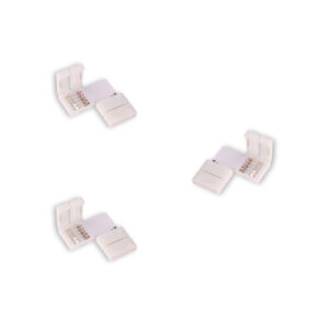 3x RGBW LED-strip koppelstuk hoek soldeervrij