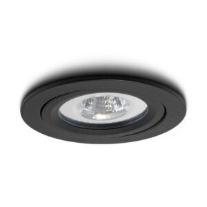 LED-inbouwspot Sienna zwart 5W extra warm-wit 2700K