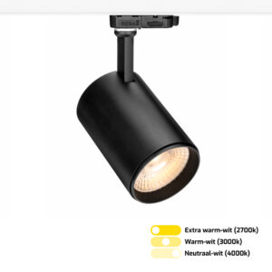 LED-railspot 3-fase Lumina tri-color
