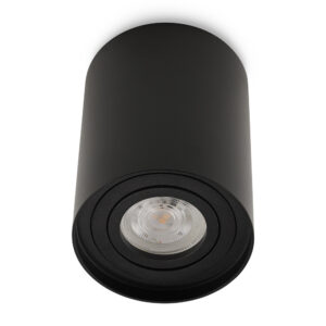LED-opbouwspot Centra zwart GU10