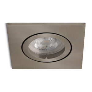 Complete LED-spot Felice RVS GU10 dimbaar 4.2 Watt