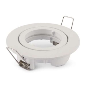 LED-spot armatuur Monti wit kantelbaar